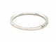 Bague 54 Bague Alliance Or blanc Diamant 58 Facettes 578786RV