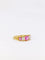 Bague Bague jarretière Saphirs roses Diamants taille ancienne 58 Facettes 842