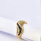 Bague Bague en or jaune diamants et saphirs 58 Facettes 5629
