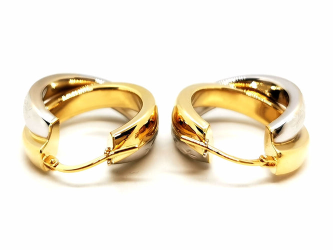 Boucles d'oreilles Boucles d'oreilles Créoles Or jaune 58 Facettes 1668308CN