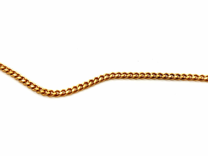 Collier Collier Maille gourmette Or jaune 58 Facettes 1161949CD