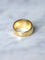 Bague jonc vintage en or jaune et mosaïque, Alain Clozeau 58 Facettes