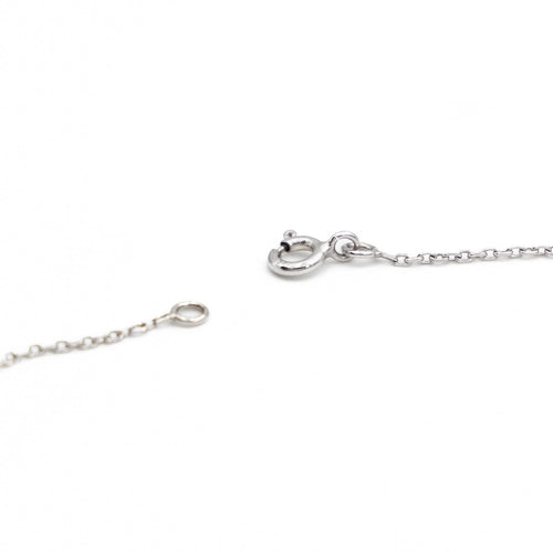 Collier Collier Maille forçat Or blanc 58 Facettes 1801028CN