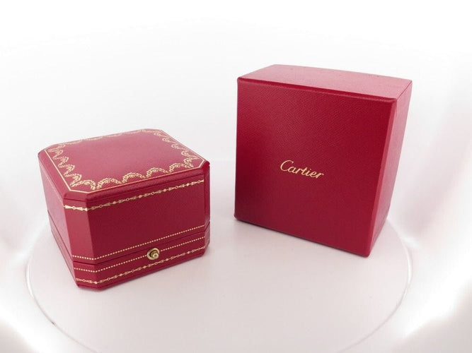 Bague 57 bague CARTIER alliance love or rose 18k 58 Facettes 257462
