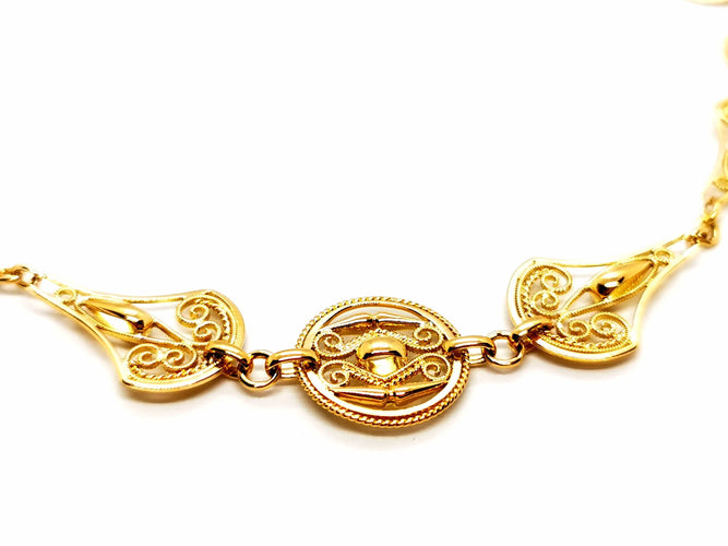 Collier Collier Filigrane Or jaune 58 Facettes 1186479CD