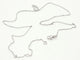 Collier Collier Aile d'ange Or blanc Diamant 58 Facettes 579298RV
