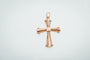 Pendentif Pendentif croix en or 58 Facettes