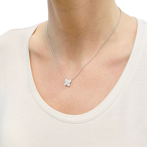 Collier Collier Van Cleef & Arpels, or blanc, diamants. 58 Facettes 32635