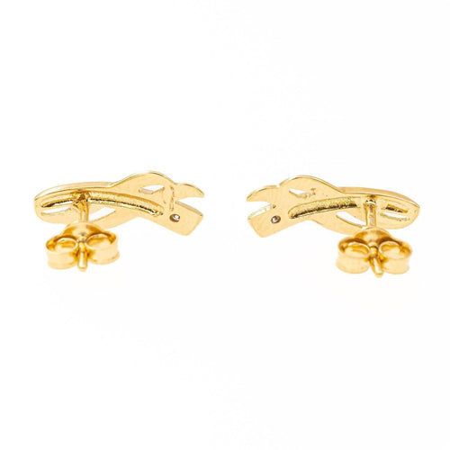 Boucles d'oreilles Boucles d'oreilles Puces Or jaune Diamant 58 Facettes 2322532CN