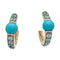 Boucles d'oreilles Boucles d'oreilles Pomellato, "M'ama non M'ama", or rose, pierres de couleurs. 58 Facettes 31996