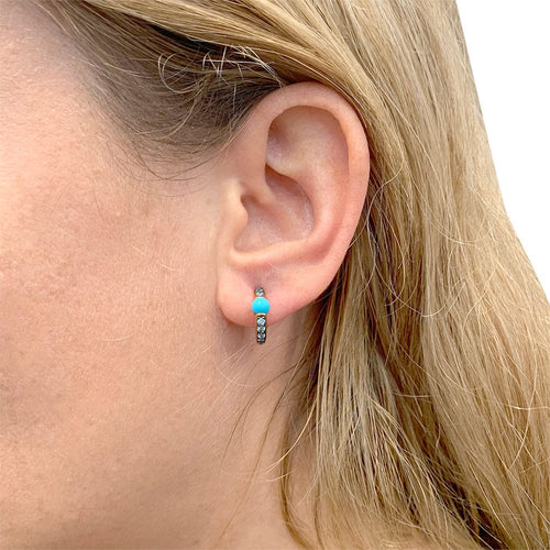 Boucles d'oreilles Boucles d'oreilles Pomellato, "M'ama non M'ama", or rose, pierres de couleurs. 58 Facettes 31996