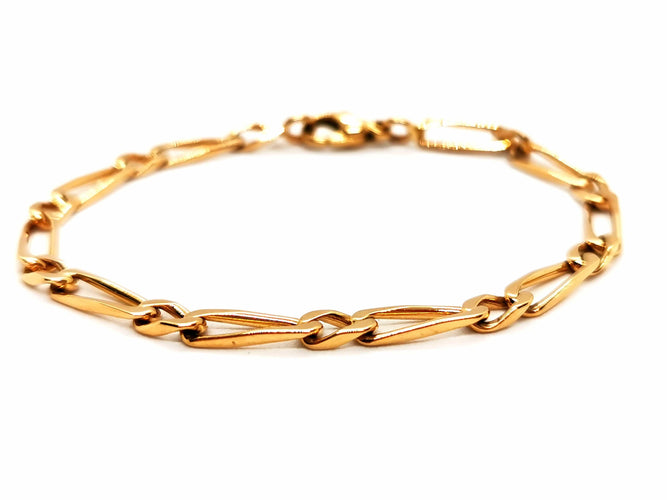 Bracelet Bracelet Maille cheval Or jaune 58 Facettes 1292209CN