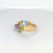Bague Bague en or jaune motif floral 58 Facettes 20503