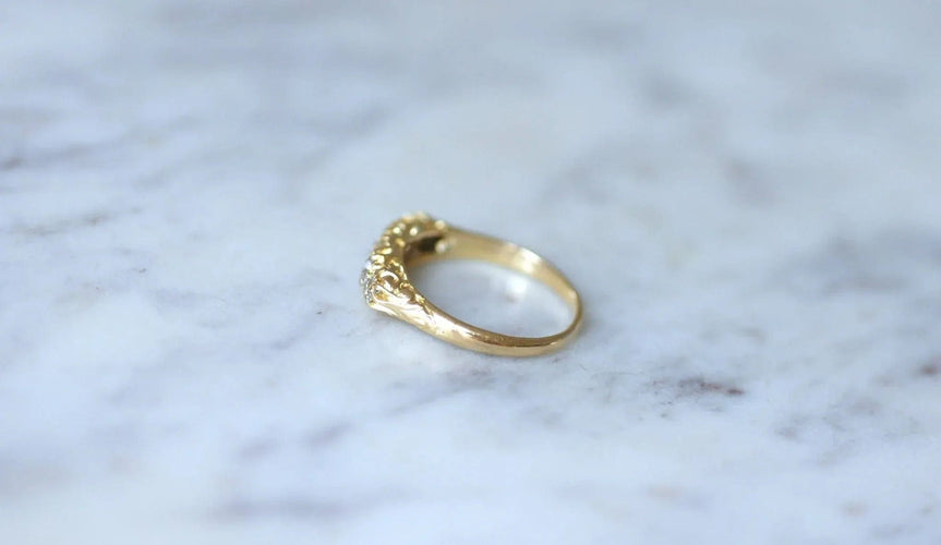 Bague Bague jarretière diamants 58 Facettes