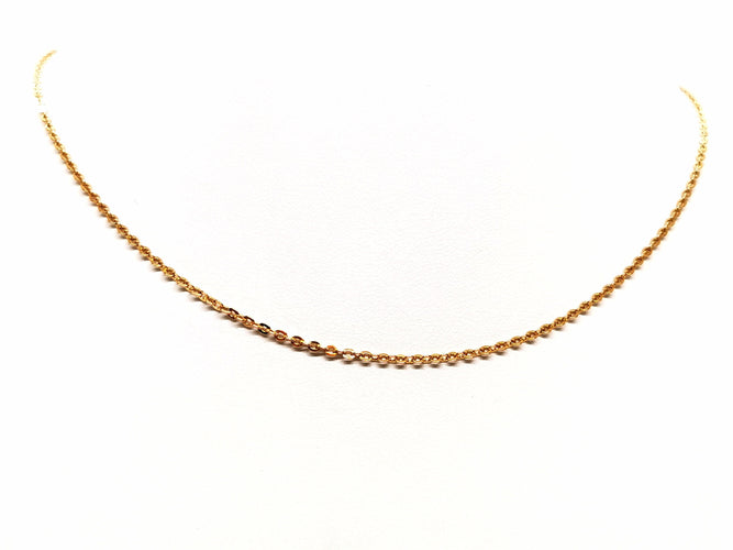 Collier Collier Maille forçat Or jaune 58 Facettes 1718080CN