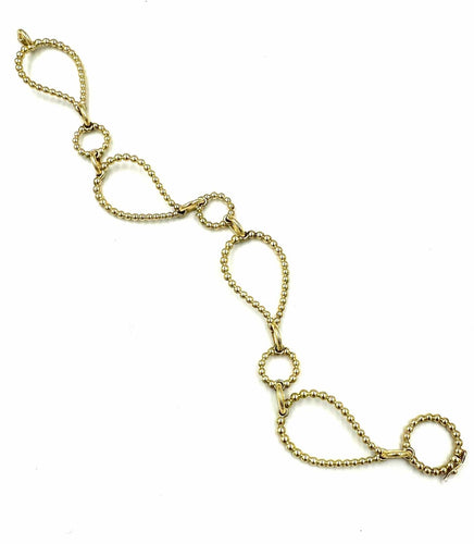 Bracelet BUCHERER. Bracelet Bubbles or jaune 18K 58 Facettes