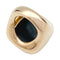 Bague 55 Bague Pomellato en or rose modèle "Victoria", jais. 58 Facettes 30764