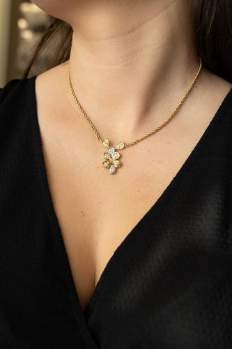 Collier Collier Maille torsadée Or jaune Diamant 58 Facettes 2718173CN