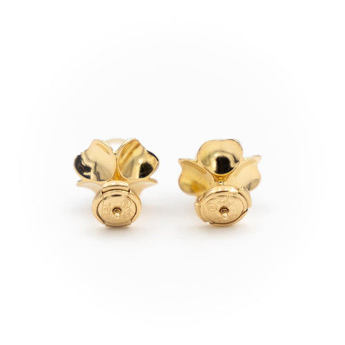 Boucles d'oreilles Boucles d'oreilles Puces Or jaune Perle 58 Facettes 1913098CN