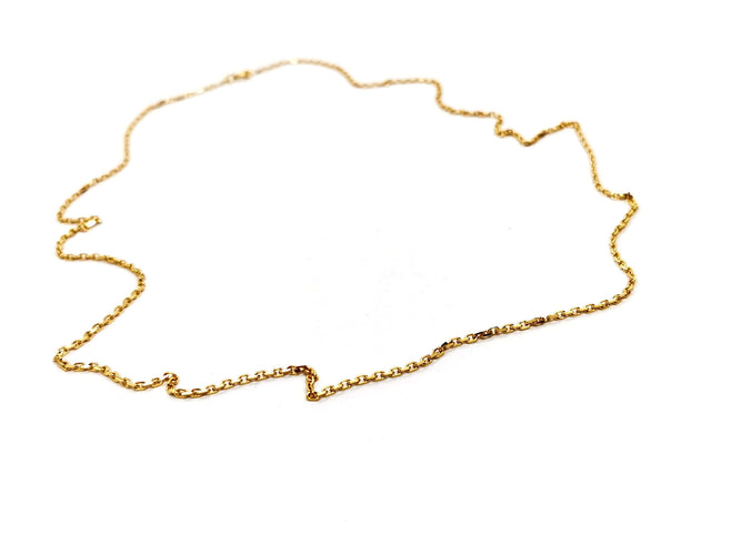 Collier Collier Maille forçat Or jaune 58 Facettes 1468338CN