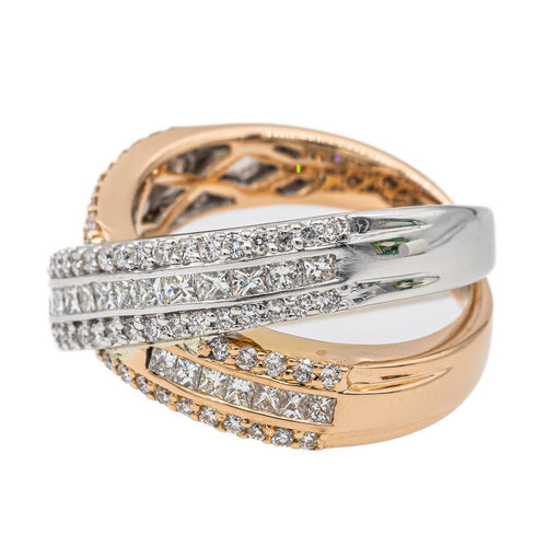 Bague 54.5 Bague Or blanc Diamant 58 Facettes 2505465CN