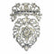 Broche Broche coeur flamand Diamants 18ème siècle 58 Facettes 23124-0015