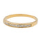 Bague 50 Bague Demi alliance Or jaune Diamant 58 Facettes 2719084CN