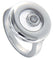 Bague 51 Bague Chopard Happy Diamonds or gris diamant 58 Facettes 31E00245