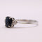 Bague Bague style Art-Déco Saphir, Diamants 58 Facettes