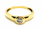 Bague 54 Bague Solitaire Or jaune Diamant 58 Facettes 1637014CN