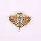 Broche Broche et/ou Pendentif ancien or 18k, Art Nouveau Diamants et Perle fine 58 Facettes
