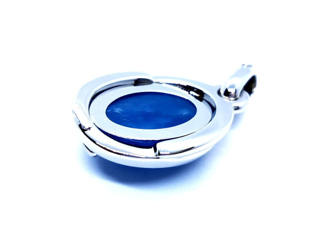 Pendentif Pendentif Or blanc Agate 58 Facettes 06557CD