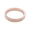 Bague 58 Alliance Cartier, "Vendôme Louis Cartier", trois ors. 58 Facettes 32314