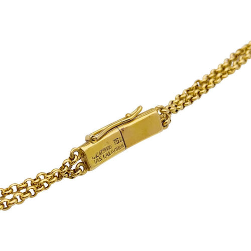 Collier Collier vintage Lalaounis, "The Shield of Achilles", or jaune, cristal de roche. 58 Facettes 33368