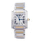 Montre Montre Cartier, "Tank Française", acier et or. 58 Facettes 32095