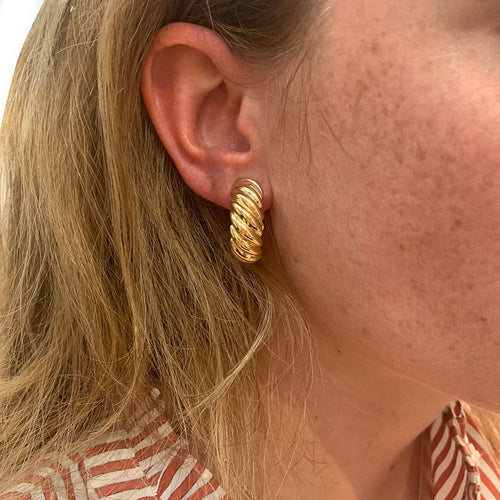 Boucles d'oreilles Boucles d'oreilles Hermès vintage. 58 Facettes 31485
