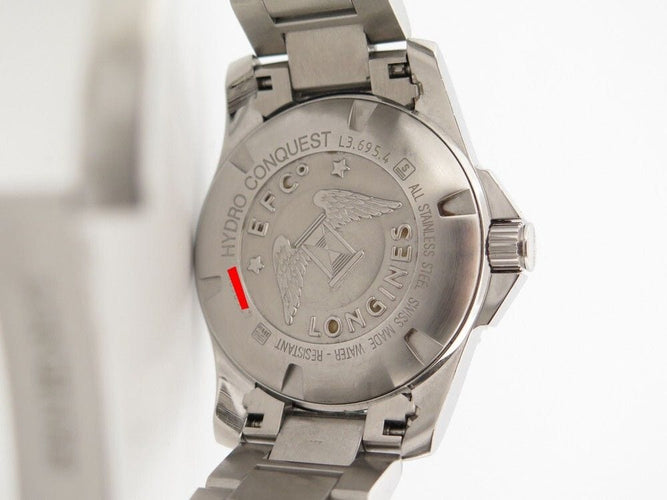 Montre montre LONGINES hydro conquest l3.695.4.13.6 automatique 41 mm acier 58 Facettes 253418