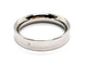 Bague 56 Bague Alliance Or blanc 58 Facettes 1137244CD