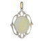Pendentif Médaille Art Déco diamants Marie et l'enfant Jésus 58 Facettes 23191-0419