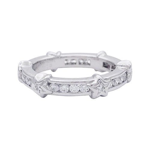 Bague 51 Bague Chanel, "Comète", or blanc, diamants. 58 Facettes 32969