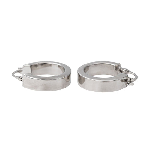 Boucles d'oreilles Boucles d'oreilles Créoles Or blanc 58 Facettes 2687281CN