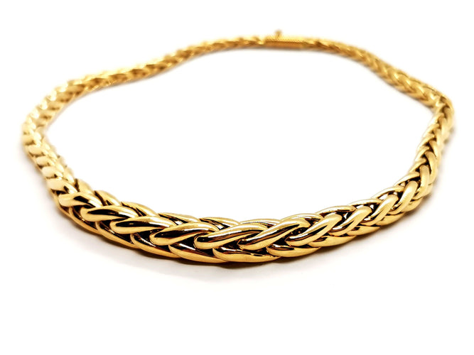 Collier Collier Maille palmier Or jaune 58 Facettes 1132904CD