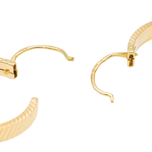 Boucles d'oreilles Boucles d'oreilles Créoles Or jaune 58 Facettes 2597597CN