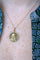 Pendentif Médaille ancienne Vierge Marie or et perles fines 58 Facettes