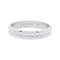Bague 57 Alliance Boucheron "Quatre Radiant Edition" or blanc. 58 Facettes 33490