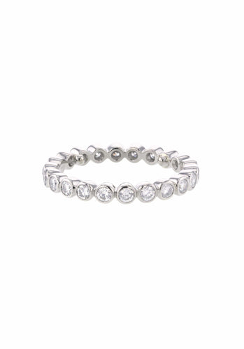 Bague 53 Bague CARTIER Broderie en Platine 950/1000 58 Facettes 59814-55434