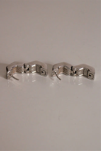 Boucles d'oreilles CHIMENTO - Boucles d'oreilles Vintage Or Blanc 58 Facettes 296