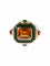 Bague 53 Chanel- Bague Chevalière Citrines, Jade et Or Jaune 58 Facettes