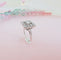 Bague Bague Vintage carrée Diamants 58 Facettes AA 1608