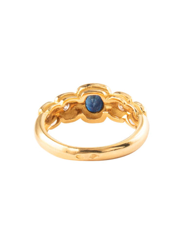 Bague 52 Bague Saphirs et Diamants 58 Facettes HS2999